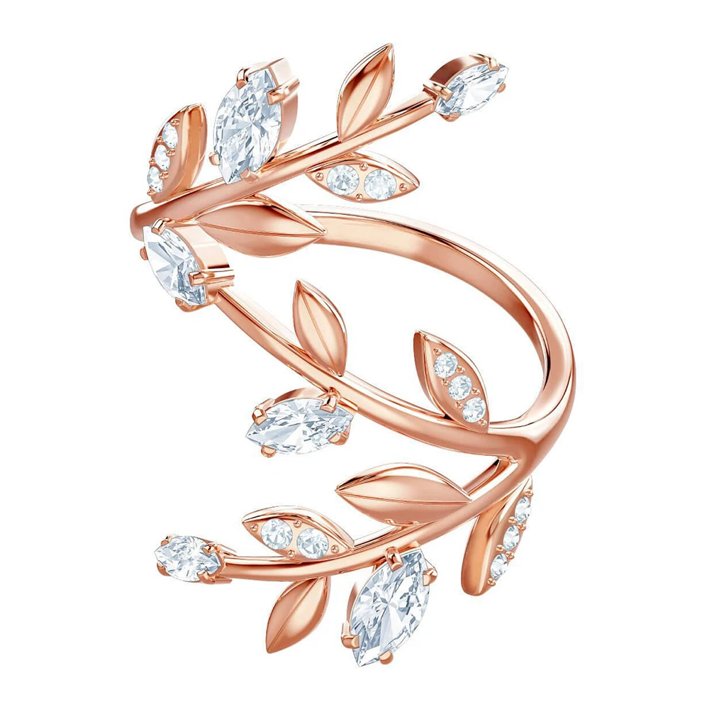 SWA Exquisite MAYFLY Leaf Ring Elegant Temperament Ladies Jewelry For Girlfriend Best Romantic Birthday Gift Unique Retro
SWA Exquisite MAYFLY Leaf Ring Elegant Temperament Ladies Jewelry For Girlfriend Best Romantic Birthday Gift Unique Retro