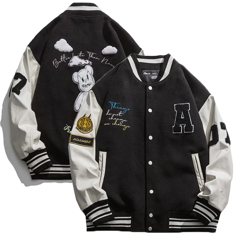 2021 New American Baseball Uniform Men’s Spring And Autumn Flight Jacket Men’s Spring Jacket Couple Japanese Tide Brand
2021 New American Baseball Uniform Men’s Spring And Autumn Flight Jacket Men’s Spring Jacket Couple Japanese Tide Brand