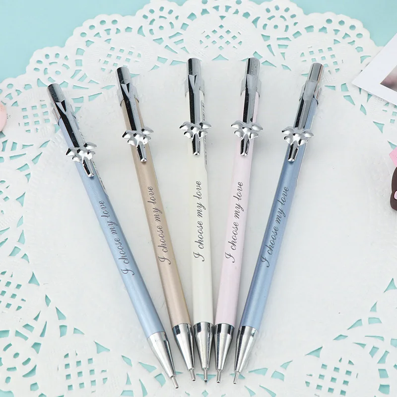 0.5mm/0.7mm New Metal Mechanical Pencil Different Kinds of School Metal Mechanical Pencils for Students Choice 5pcs/lot 
0.5mm/0.7mm New Metal Mechanical Pencil Different Kinds of School Metal Mechanical Pencils for Students Choice 5pcs/lot