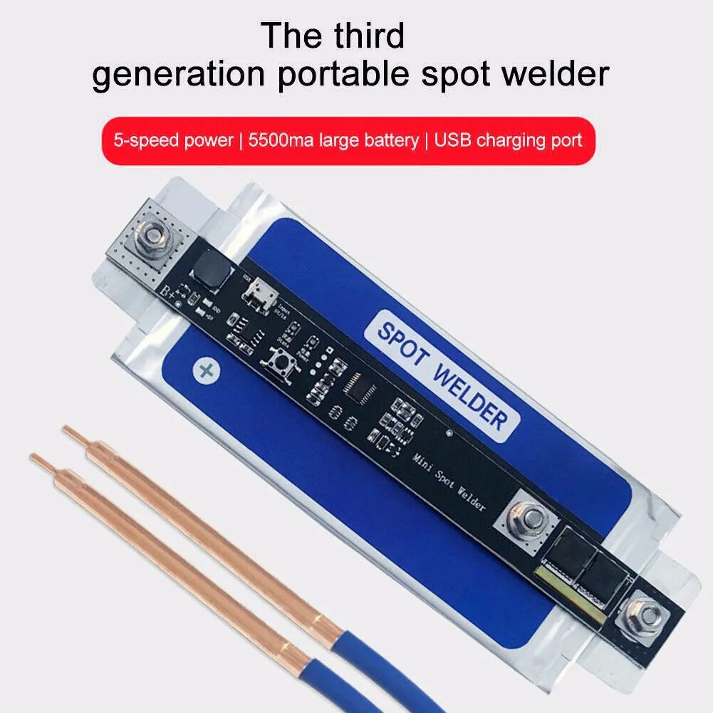 Mini Portable Point Welding Pen Home Spot Welder Machine Set Professional DIY 4.2V Max Support 0.1-0.12 Nickel Sheet Spot Weld
Mini Portable Point Welding Pen Home Spot Welder Machine Set Professional DIY 4.2V Max Support 0.1-0.12 Nickel Sheet Spot Weld