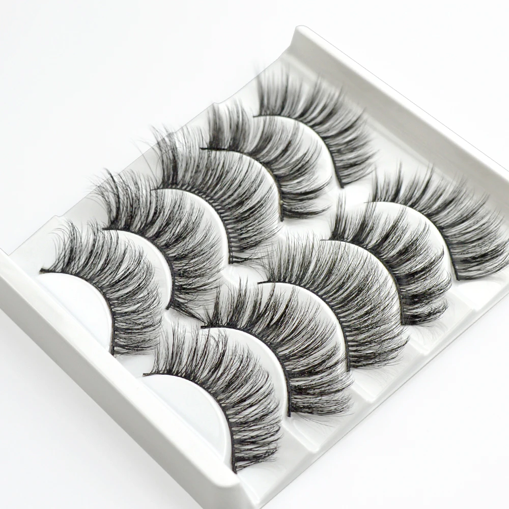 5pairs Mixed Styles False Eyelash 3D Mink Hair Wispy Full Volume Natrual Lashes Feathery Flared Variety Pack makeup Eyelashes
5pairs Mixed Styles False Eyelash 3D Mink Hair Wispy Full Volume Natrual Lashes Feathery Flared Variety Pack makeup Eyelashes