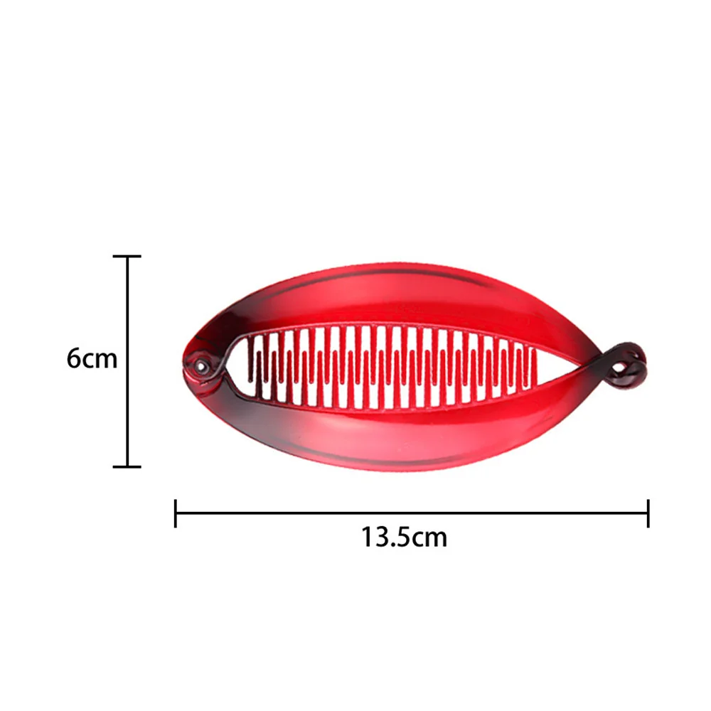 New Arrival Large Size Fish Shape Hair Clips Ponytail Holder for Women Girls Banana Clips Crabs Claws Hair Styling Accessories
New Arrival Large Size Fish Shape Hair Clips Ponytail Holder for Women Girls Banana Clips Crabs Claws Hair Styling Accessories