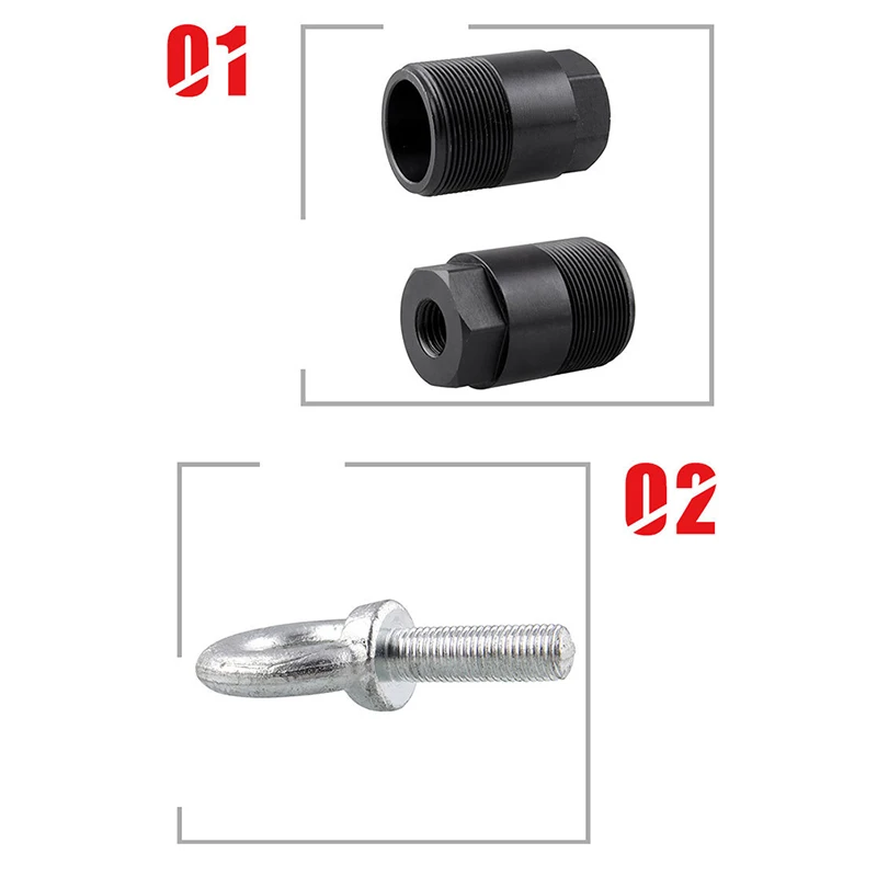 Flywheel Removal Tool Kit Contain Puller With Crankshaft Protector 91-849154T1 And Lifting Ring 91-90455-1 For Most 45HP
Flywheel Removal Tool Kit Contain Puller With Crankshaft Protector 91-849154T1 And Lifting Ring 91-90455-1 For Most 45HP