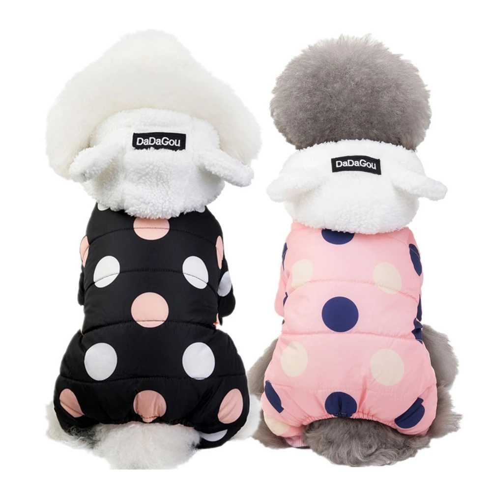 Winter Dog Clothes Waterproof Plush Pet Dog Jacket Four-legged Cotton Puppy Coat Warm Jacket for Dogs Cats Pet Jumpsuit Clothing
Winter Dog Clothes Waterproof Plush Pet Dog Jacket Four-legged Cotton Puppy Coat Warm Jacket for Dogs Cats Pet Jumpsuit Clothing