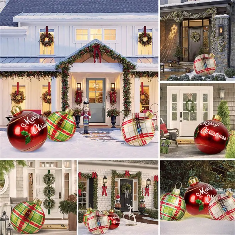 New PVC Inflatable Christmas Balls Decorations Outdoor Festive Atmosphere Baubles Toys Lantern Home Gift 60Cm Christmas Balls
New PVC Inflatable Christmas Balls Decorations Outdoor Festive Atmosphere Baubles Toys Lantern Home Gift 60Cm Christmas Balls