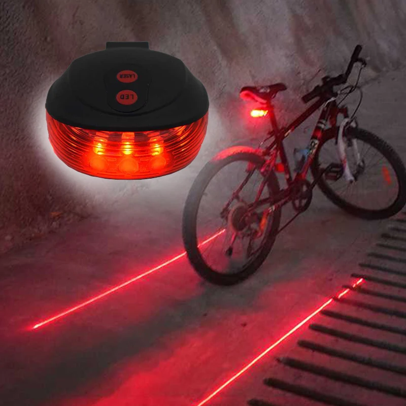 LED Bike Taillight 5 LED+2 Laser Night Tail Ligh Bicycle Rear Light Night Safety Warning Lights Mountain Bike Cycling Tail Lamps
LED Bike Taillight 5 LED+2 Laser Night Tail Ligh Bicycle Rear Light Night Safety Warning Lights Mountain Bike Cycling Tail Lamps