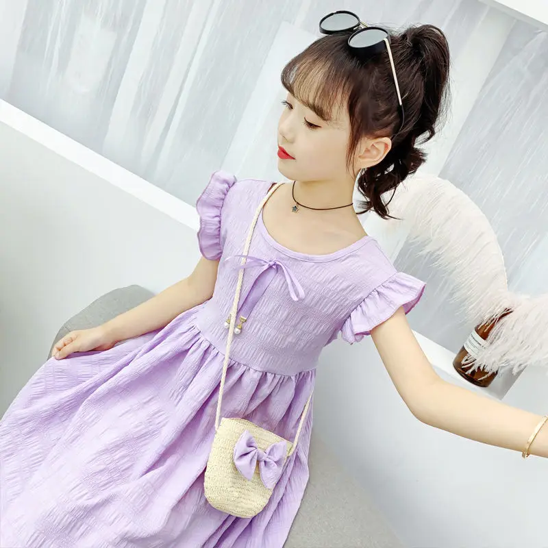 2021 Summer Girl Dress Kids Fashion Casual Clothes Sleeveless Ruffles Princess Dresses for Girl Kids Dress Children Vestidos Q61
2021 Summer Girl Dress Kids Fashion Casual Clothes Sleeveless Ruffles Princess Dresses for Girl Kids Dress Children Vestidos Q61