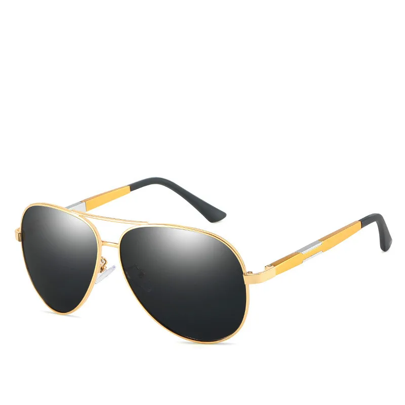 TIYVAS Brand Design Sunglasses Men Oval Big Box vintage Sun Glasses Driver Driving Mirrors Colorful Anti Glare Fishing | Аксессуары для