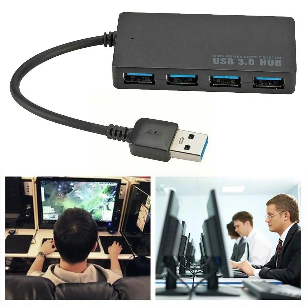 1pc High Speed Usb 3.0 Hub Multi Usb Splitter 4 Ports Expander Multiple Usb Expander Computer Accessories For Laptop Pc H0k1
1pc High Speed Usb 3.0 Hub Multi Usb Splitter 4 Ports Expander Multiple Usb Expander Computer Accessories For Laptop Pc H0k1