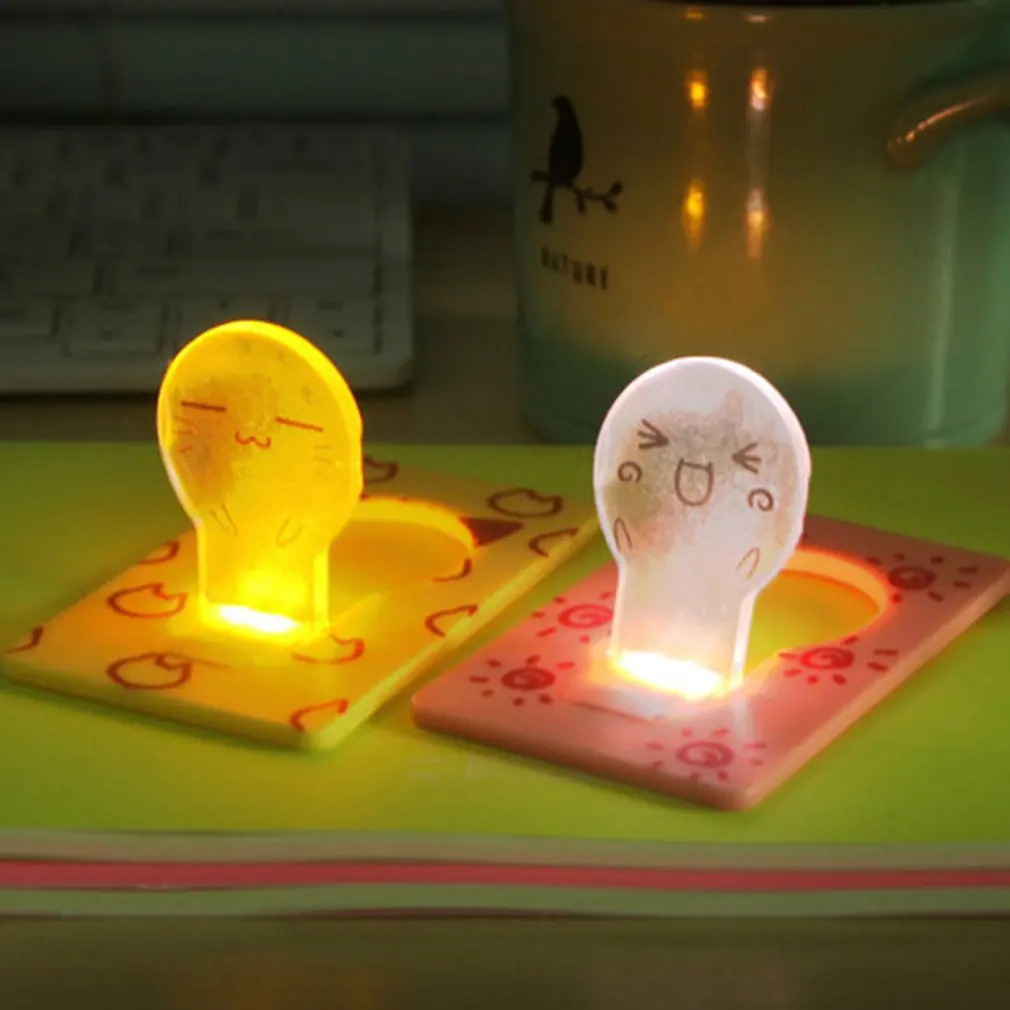 1pcs Mini Foldable LED Card Night Light Cartoon Mood Lamp Battery Operated Drop Shipping 11 Pattern 11 Colors
1pcs Mini Foldable LED Card Night Light Cartoon Mood Lamp Battery Operated Drop Shipping 11 Pattern 11 Colors