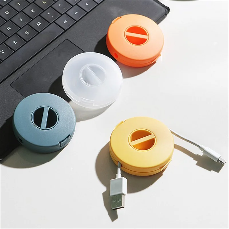 Mini Round Wire Cable Clips Organizer Desktop Clips USB Charging Data Line Cable Winder 1PCS
Mini Round Wire Cable Clips Organizer Desktop Clips USB Charging Data Line Cable Winder 1PCS