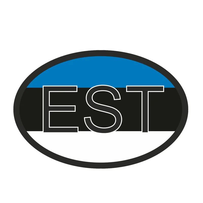 Volkrays Creative Car Sticker Est Estonia Country Code Accessories Waterproof Cover Scratches Sunscreen Vinyl Decal,8cm*13cm
Volkrays Creative Car Sticker Est Estonia Country Code Accessories Waterproof Cover Scratches Sunscreen Vinyl Decal,8cm*13cm