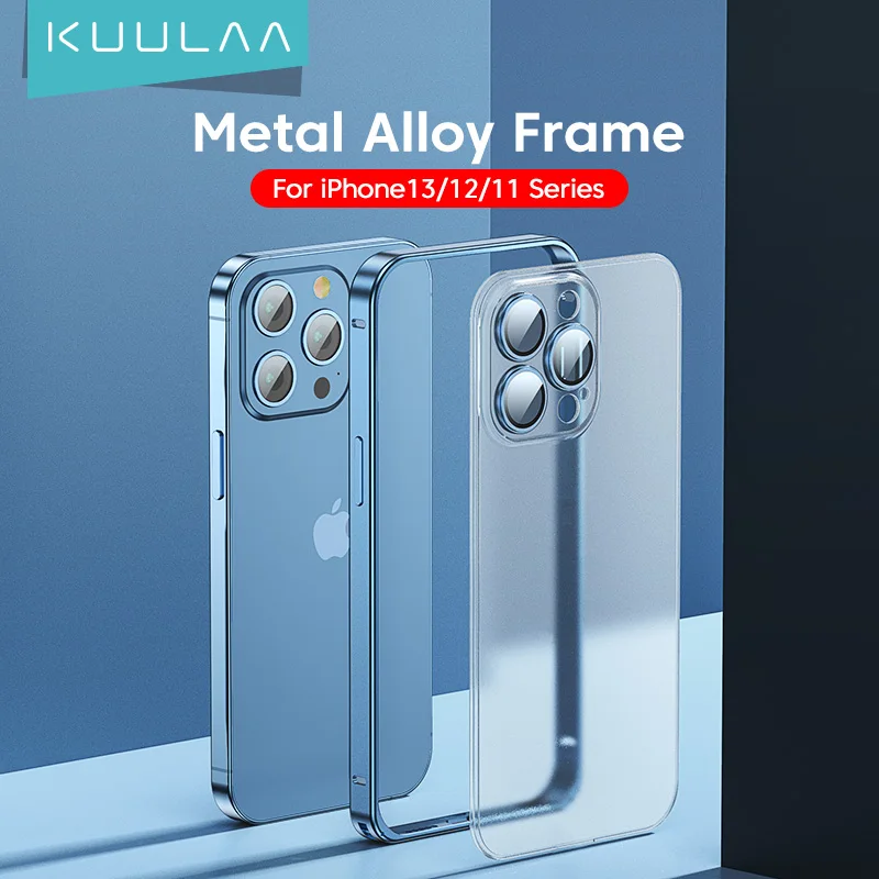 KUULAA Phone Case For iPhone 13 12 Pro Max Mini Full Lens Protection Cover For iPhone 13Pro Max Plating Metal Back Case Coque
KUULAA Phone Case For iPhone 13 12 Pro Max Mini Full Lens Protection Cover For iPhone 13Pro Max Plating Metal Back Case Coque