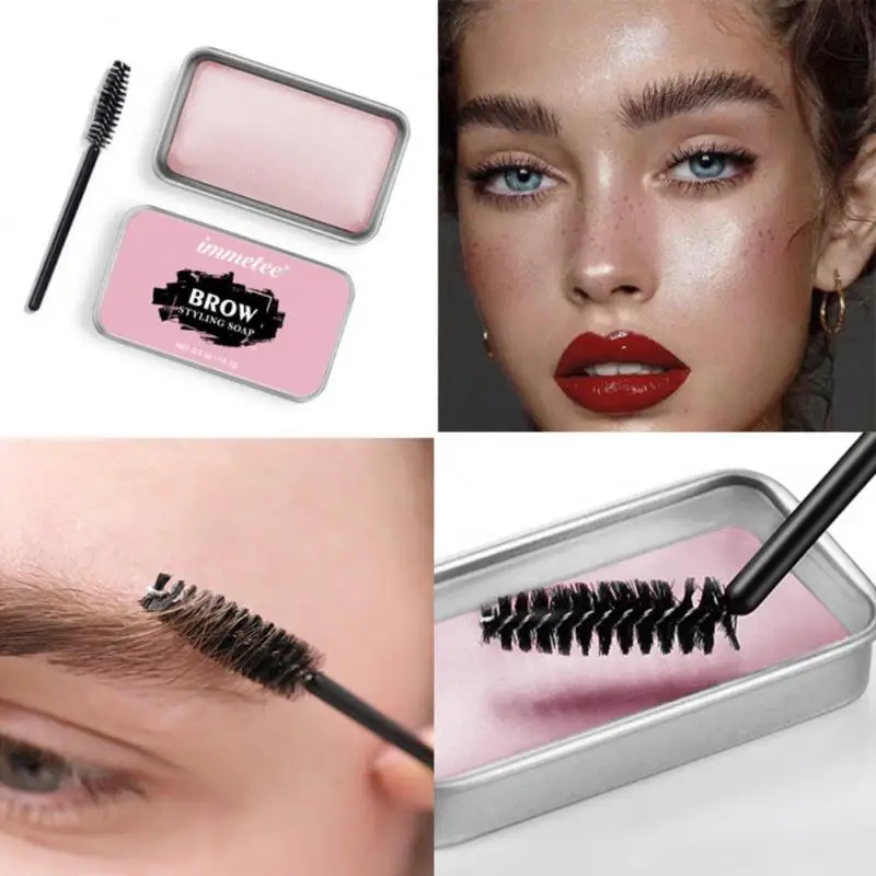 Wild Eyebrow Styling Soap Colorless Cream Transparent Long Lasting Three-dimensional Natural Dense Eyebrow Styling TSLM1
Wild Eyebrow Styling Soap Colorless Cream Transparent Long Lasting Three-dimensional Natural Dense Eyebrow Styling TSLM1