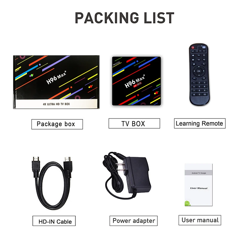 H96 MAX Plus Android 8.1 smart TV Box Set Top Box RK3328 4GRAM 32G/ 64G ROM Wifi 4 k H.265 3 gb 32 gb Mediaspeler pk h96 pro
H96 MAX Plus Android 8.1 smart TV Box Set Top Box RK3328 4GRAM 32G/ 64G ROM Wifi 4 k H.265 3 gb 32 gb Mediaspeler pk h96 pro