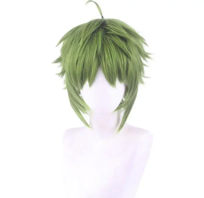 30CM Green Short Wig Cosplay Sylphiette Greyrat Costume Mushoku Tensei Heat Resistant Synthetic Hair Jobless Reincarnation Wigs
30CM Green Short Wig Cosplay Sylphiette Greyrat Costume Mushoku Tensei Heat Resistant Synthetic Hair Jobless Reincarnation Wigs