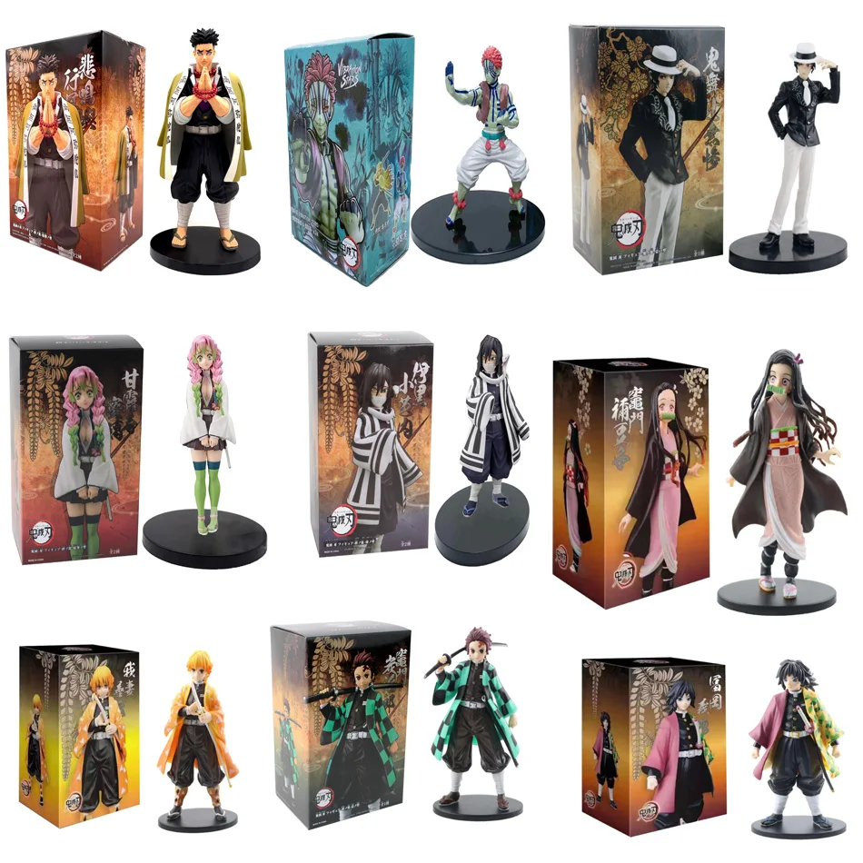 Anime Demon Slayer Kimetsu No Yaiba Figure Kamado Tanjirou Action Figure Agatsuma Zenitsu Nezuko Warrior PVC Model Toys For Kids
Anime Demon Slayer Kimetsu No Yaiba Figure Kamado Tanjirou Action Figure Agatsuma Zenitsu Nezuko Warrior PVC Model Toys For Kids