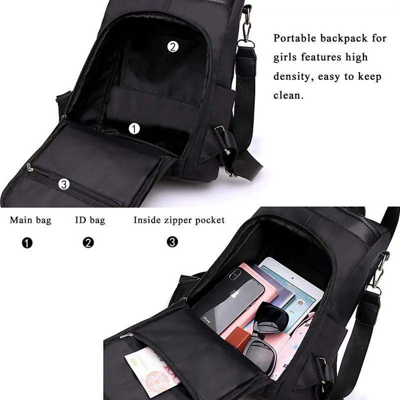 Anti Theft Backpack Women Backpacks Fashion Multifunctional Travel Backpack Waterproof Large Capacity Bag Women Schoolbag
Anti Theft Backpack Women Backpacks Fashion Multifunctional Travel Backpack Waterproof Large Capacity Bag Women Schoolbag