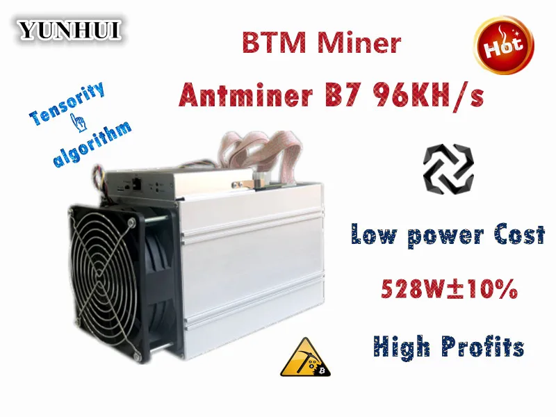 Antminer B7 96KH/s 528W BTM Miner ( NO PSU ) Asic Tensority Miner Mine BTM better than Antminer S9 S11 S15 T15 WhatsMiner M3
Antminer B7 96KH/s 528W BTM Miner ( NO PSU ) Asic Tensority Miner Mine BTM better than Antminer S9 S11 S15 T15 WhatsMiner M3