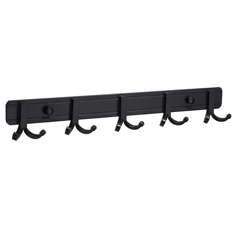 Tuqiu Robe Hooks Clothes Hat Hook Row Black Robe Hook Aluminum 3-7 hooks Bathroom Robe Hook Bath Hardware Set Kitchen Hanger
Tuqiu Robe Hooks Clothes Hat Hook Row Black Robe Hook Aluminum 3-7 hooks Bathroom Robe Hook Bath Hardware Set Kitchen Hanger