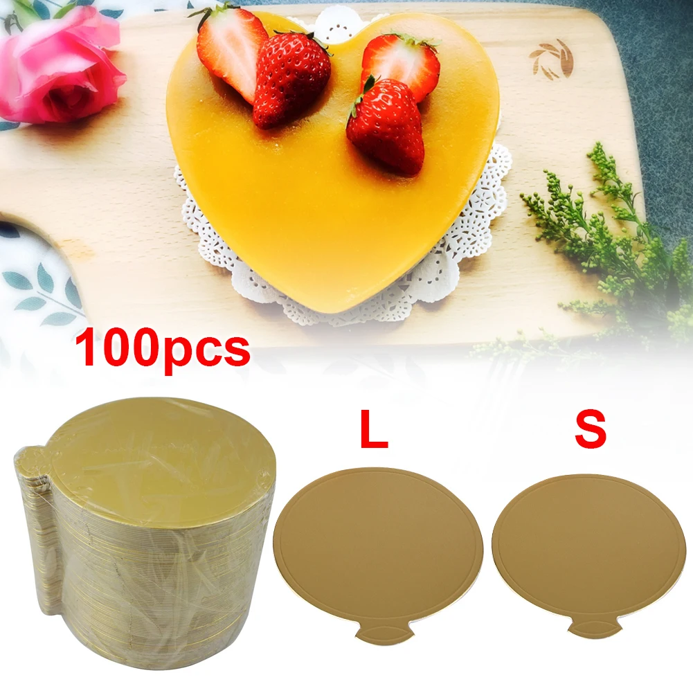 100 pcs Cake Boards Small Round Gold Mousse Cake Cardboard Set Cupcake Cake Bas for Wedding Party Cake Pastry Cup Kitchen Gadget
100 pcs Cake Boards Small Round Gold Mousse Cake Cardboard Set Cupcake Cake Bas for Wedding Party Cake Pastry Cup Kitchen Gadget