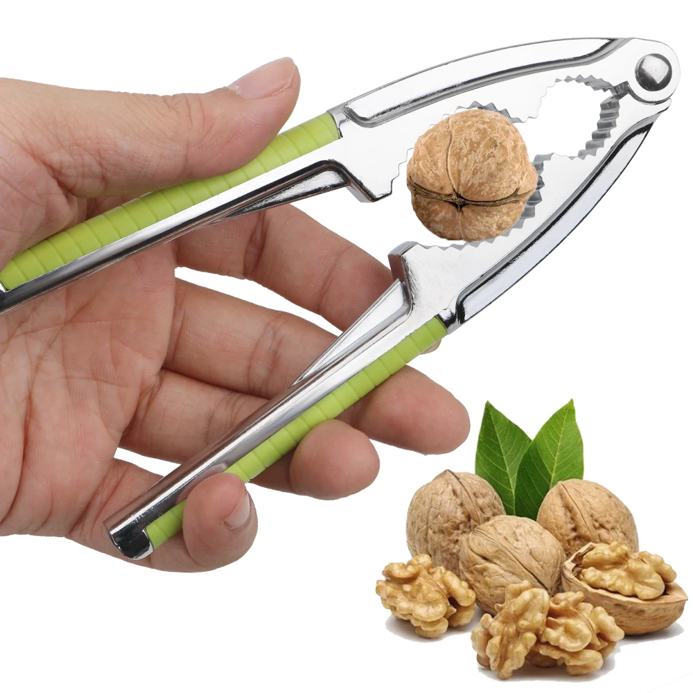 Multi-Function Nut Cracker Sheller Opener Pine Pecan Hazelnut Plier Quick Walnut Cracker Stainless Steel Nutcracker
Multi-Function Nut Cracker Sheller Opener Pine Pecan Hazelnut Plier Quick Walnut Cracker Stainless Steel Nutcracker