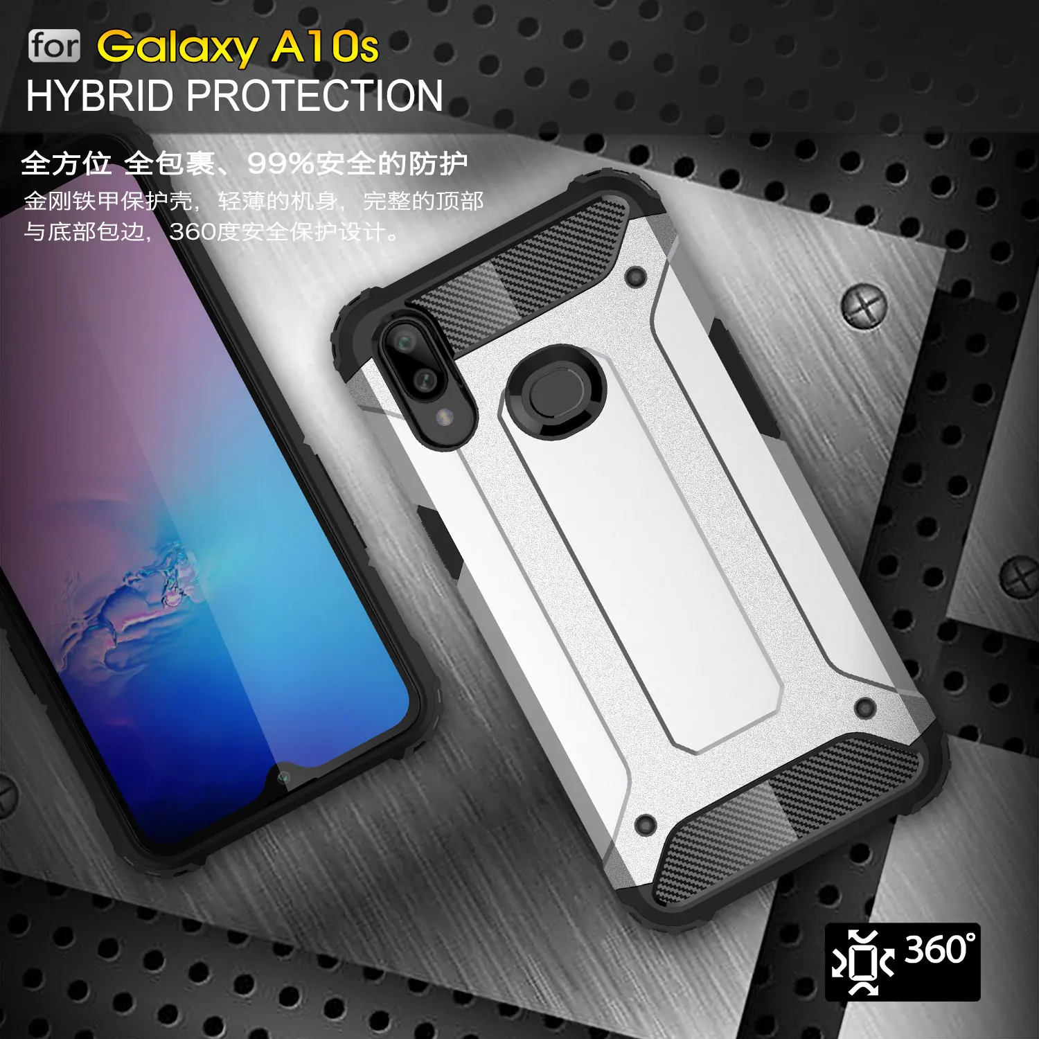 Luxury Anti-fall Heavy Protection Rugged Armor Phone Case For Samsung Galaxy A10S A20S A70S A90S A40S A02S A01 A02 PC Back Cover
Luxury Anti-fall Heavy Protection Rugged Armor Phone Case For Samsung Galaxy A10S A20S A70S A90S A40S A02S A01 A02 PC Back Cover