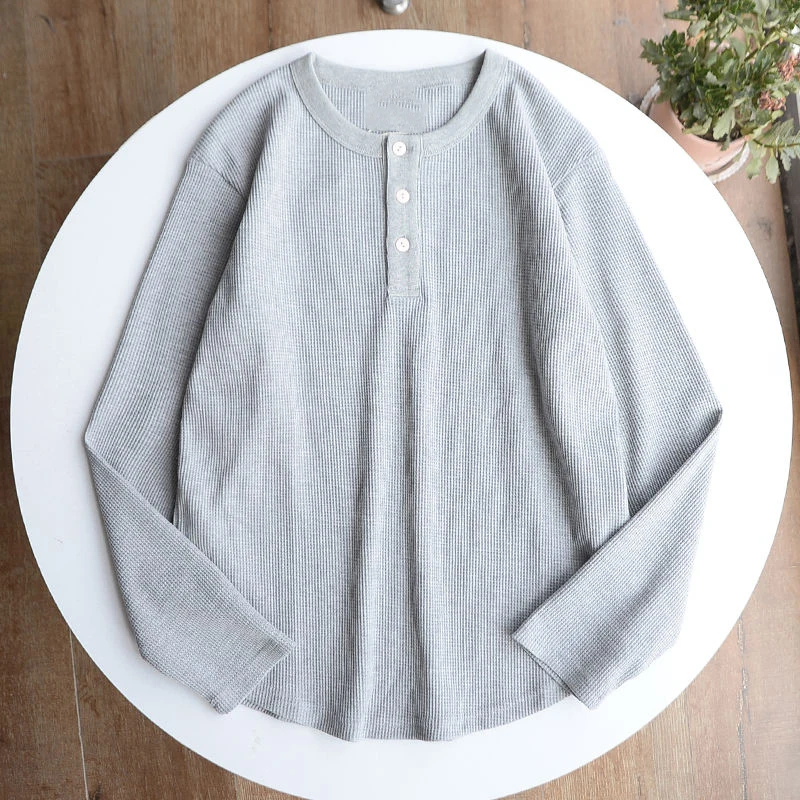 2022 New Autumn Long-Sleeved t-Shirt Man Casual Solid Color High-Quality Clothes Hip-Hop Funny Button Simple Plain Plain t-Shirt
2022 New Autumn Long-Sleeved t-Shirt Man Casual Solid Color High-Quality Clothes Hip-Hop Funny Button Simple Plain Plain t-Shirt