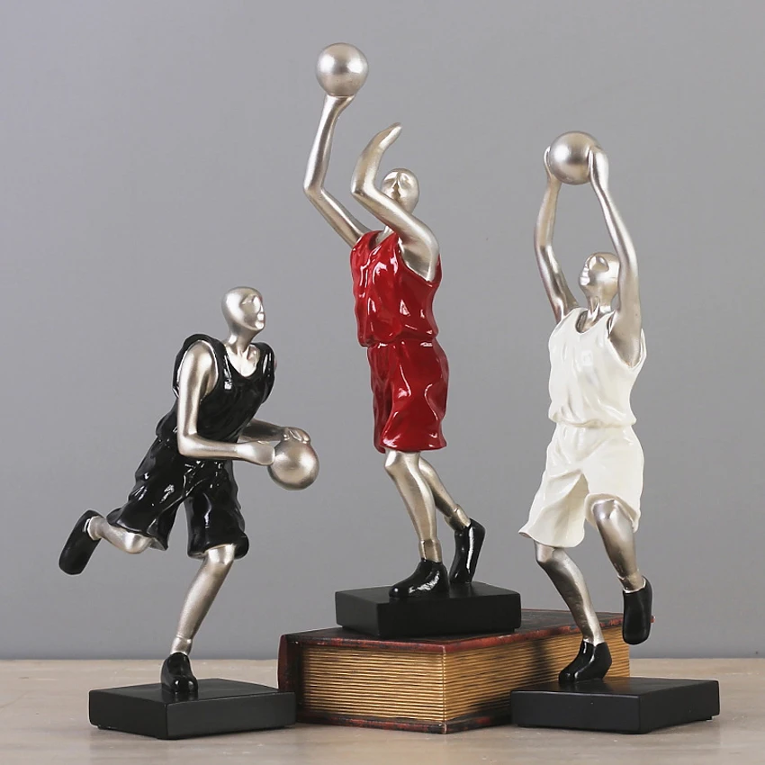 Modern furnishing articles Resin Basketball players fashion Fair garden Figurines & Miniatures creative home decor accessories
Modern furnishing articles Resin Basketball players fashion Fair garden Figurines & Miniatures creative home decor accessories