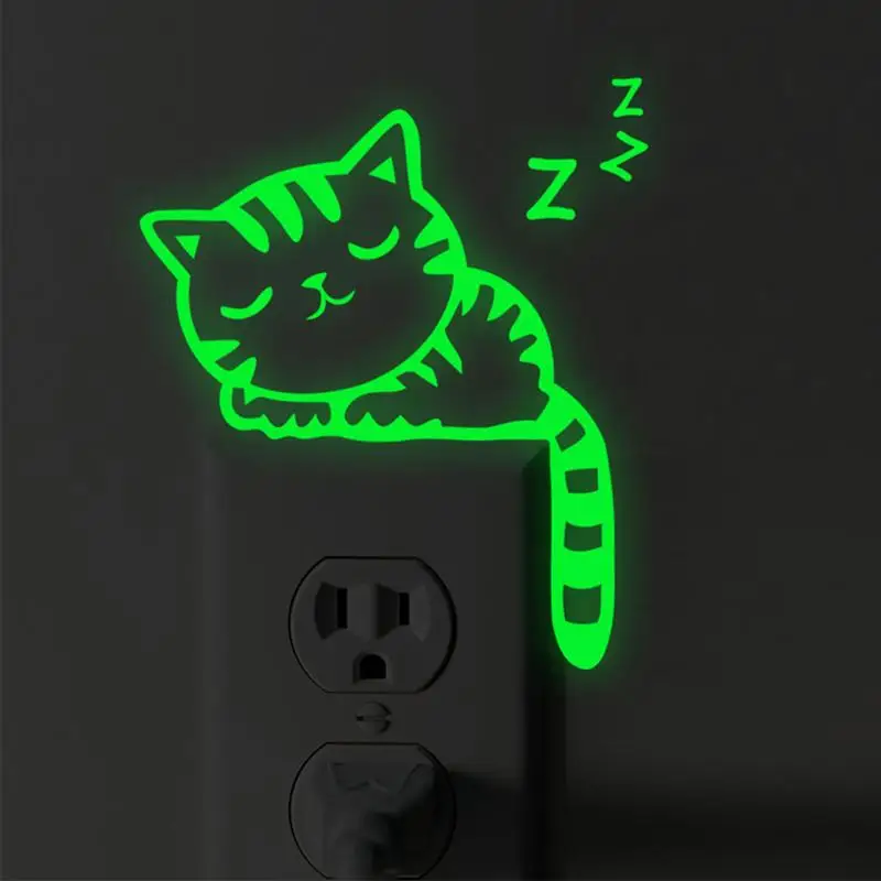 4pcs Cat Dog Wall Stickers Luminous Switch Sticker Glow In The Dark Wall Sticker Home Decor Kids Room Decoration Sticker Navidad
4pcs Cat Dog Wall Stickers Luminous Switch Sticker Glow In The Dark Wall Sticker Home Decor Kids Room Decoration Sticker Navidad