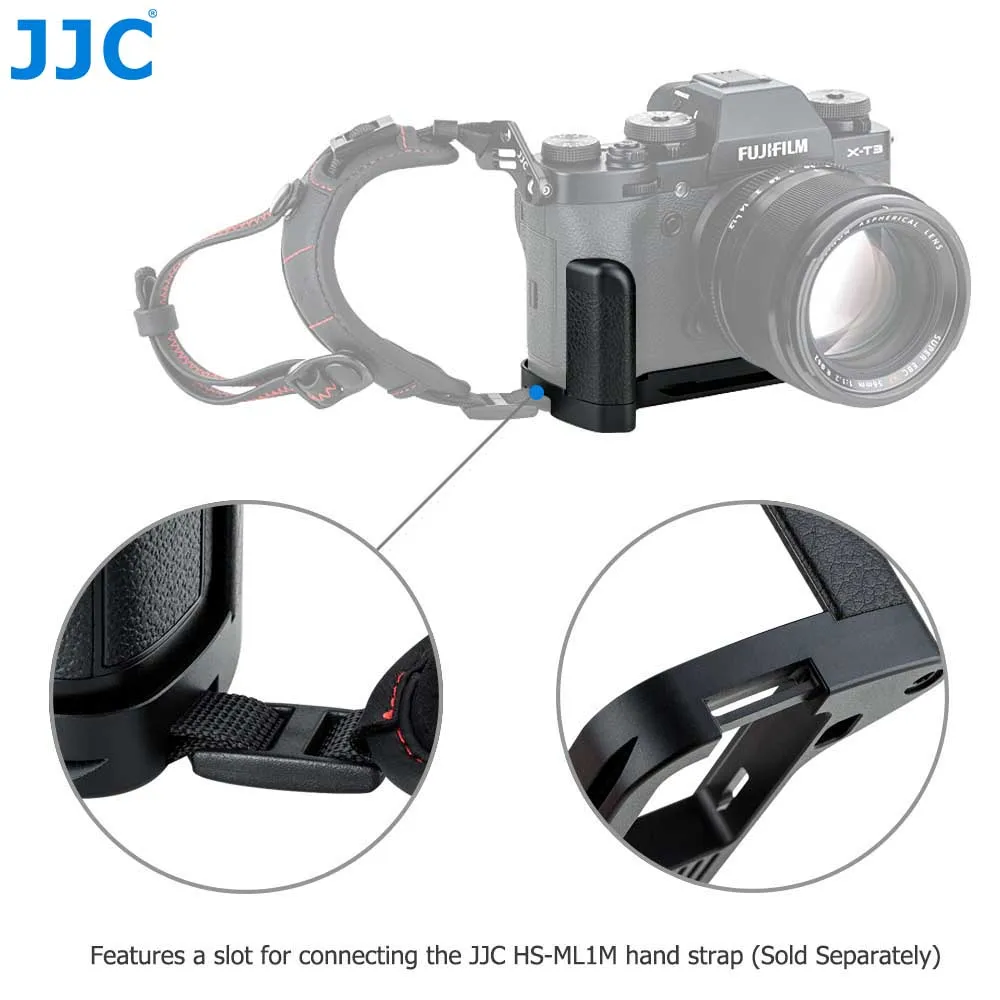 JJC быстросъемная пластина L кронштейн держатель рукоятка для фотоаппарата Fujifilm X
