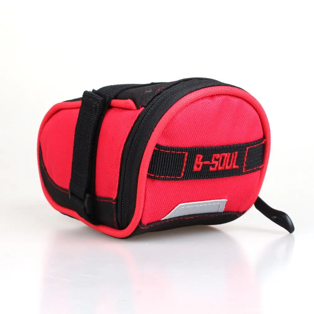 Waterproof Nylon Bicycle Saddle Bag Mountain Road Bike Tail Bag Cycling Seat Bag For Bicycle Accessories Black Blue Red B-SOUL
Waterproof Nylon Bicycle Saddle Bag Mountain Road Bike Tail Bag Cycling Seat Bag For Bicycle Accessories Black Blue Red B-SOUL