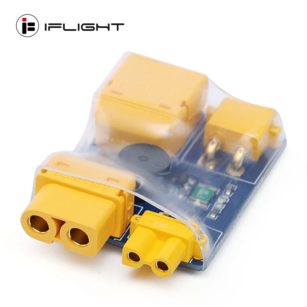 

IFlight XT30 / XT60 умная пробка для дыма, предохранитель для тестирования, безопасная заглушка для защиты от короткого замыкания для FPV гоночного дрона