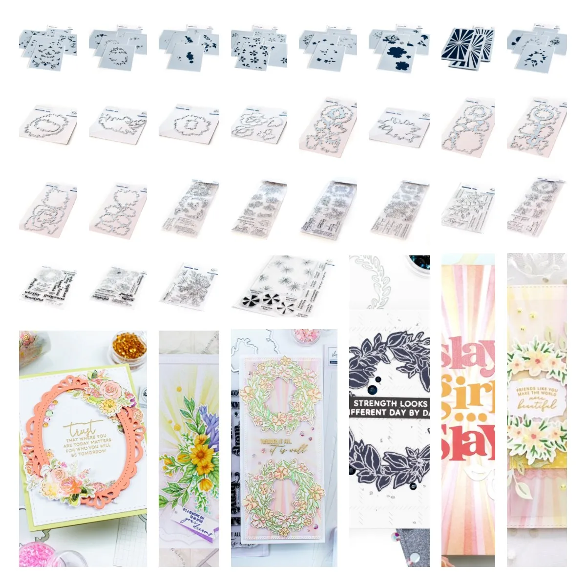 Wreath Flower Type Artistic Conception Metal Cutting Dies and Silicone Stamps Stencil for Scrapbooking Album Decoration Craft
Wreath Flower Type Artistic Conception Metal Cutting Dies and Silicone Stamps Stencil for Scrapbooking Album Decoration Craft