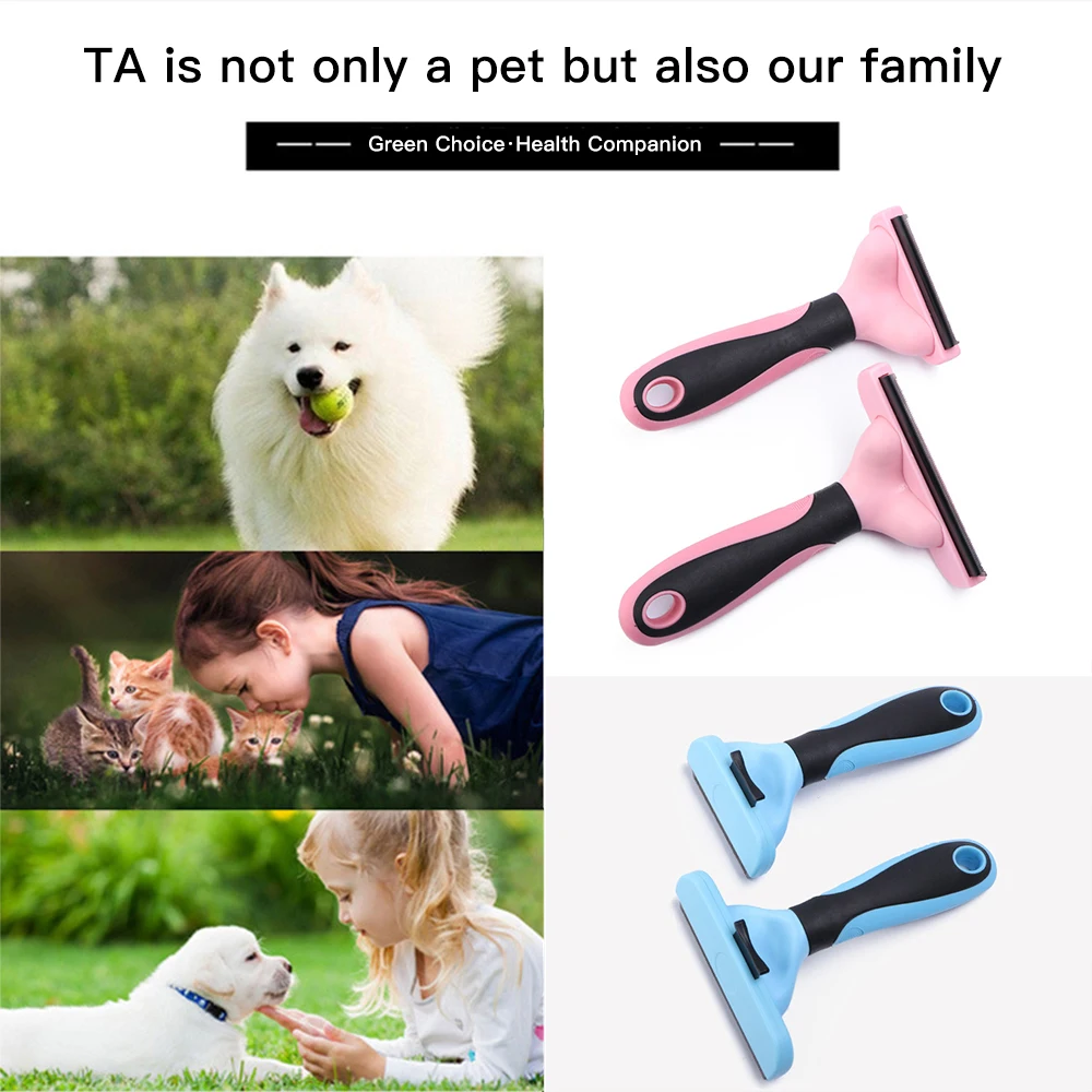 Pet Hair Shedding Comb Pet Dog Cat Brush Grooming Tool Cat Trimmer Hair Remover Cat Brush Pet Grooming Tools Pet Accessories
Pet Hair Shedding Comb Pet Dog Cat Brush Grooming Tool Cat Trimmer Hair Remover Cat Brush Pet Grooming Tools Pet Accessories