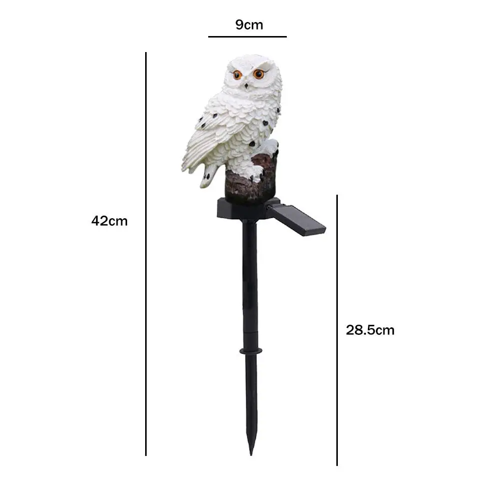 Solar Light Waterproof Intelligent Light Control LED Owl Shape Light Landscape Lamp Outdoor Garden Decoration Sculptures Lamp
Solar Light Waterproof Intelligent Light Control LED Owl Shape Light Landscape Lamp Outdoor Garden Decoration Sculptures Lamp