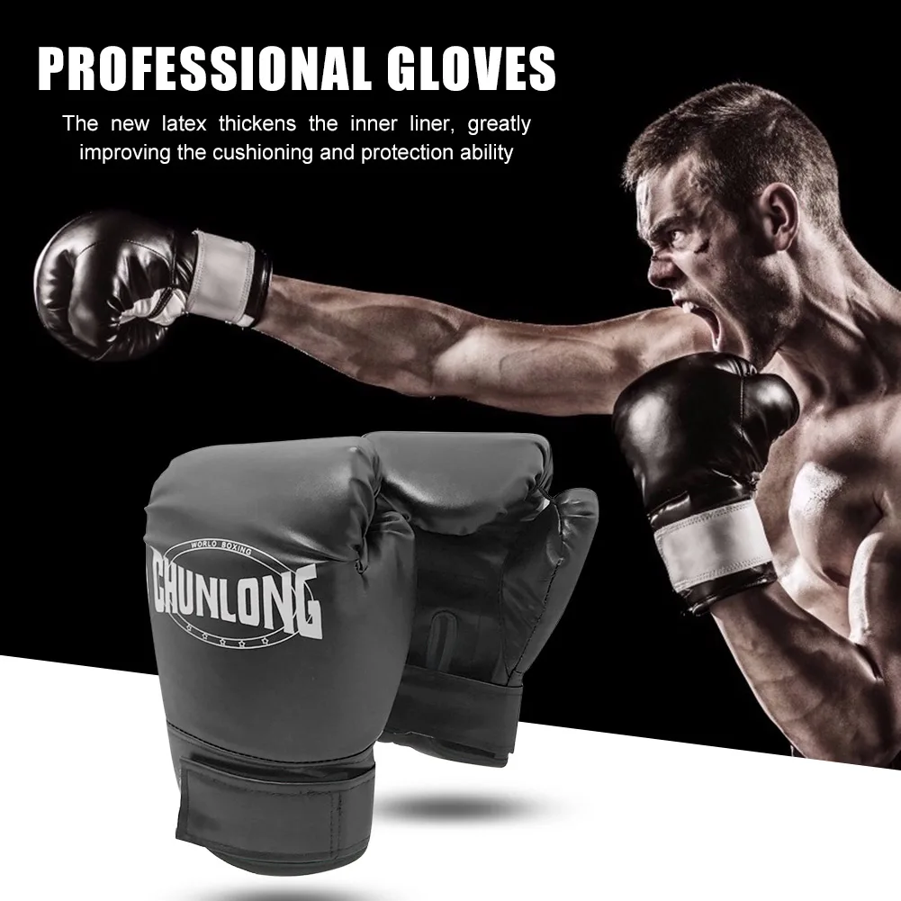 

Новинка 2021, утолщенные боевые перчатки для смешанных боевых искусств, спортивные Боксерские перчатки на полпальца, тренировочные перчатки ...