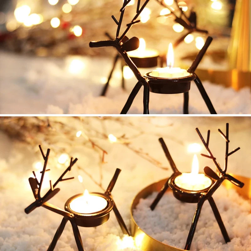 Christmas Iron Elk Candle Holders Table Decor Gift Merry Christmas Decor For Home Xmas Noel Happy New Year Christmas DIY Wrought
Christmas Iron Elk Candle Holders Table Decor Gift Merry Christmas Decor For Home Xmas Noel Happy New Year Christmas DIY Wrought