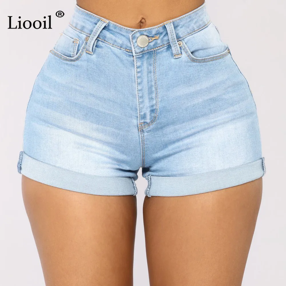 Liooil Blue High Waist Skinny Curly Jean Shorts Women Summer 2021 Streetwear With Pockets Distressed Sexy Bodycon Denim Shorts
Liooil Blue High Waist Skinny Curly Jean Shorts Women Summer 2021 Streetwear With Pockets Distressed Sexy Bodycon Denim Shorts
