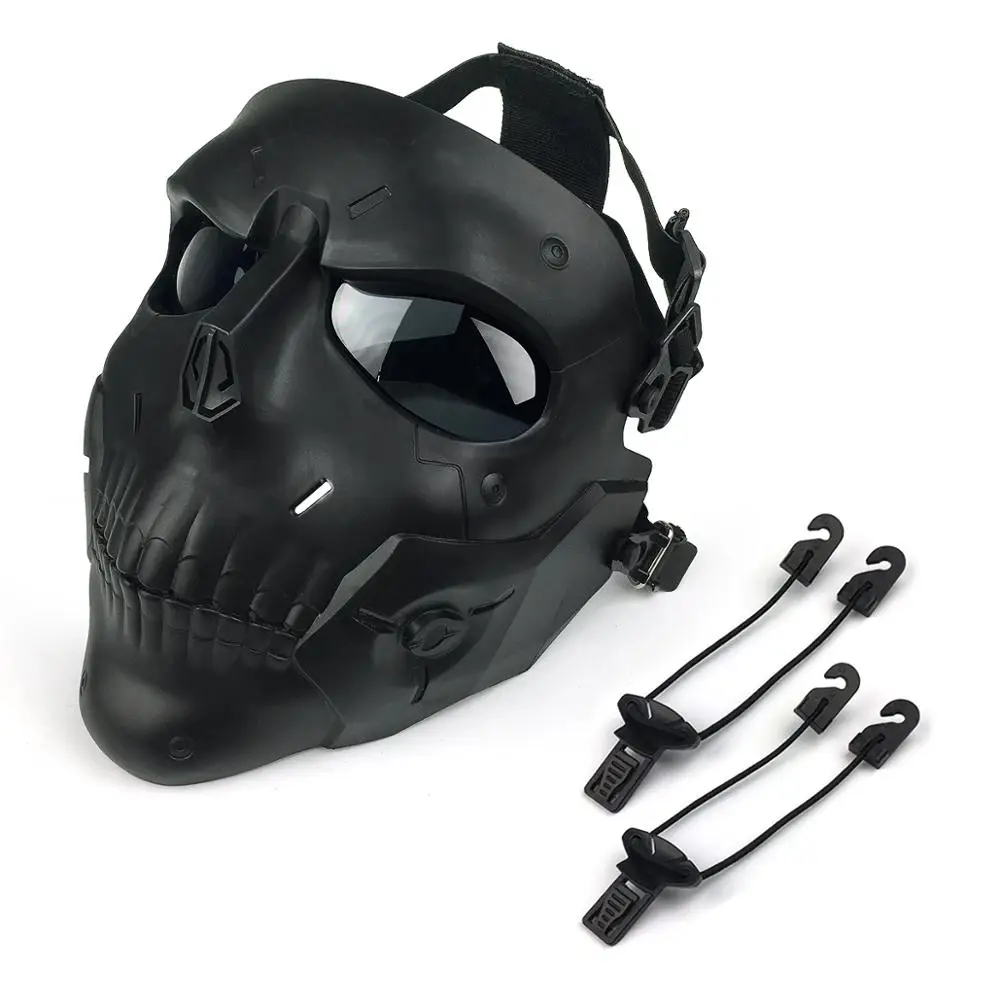AIRSOFTA Airsoft Paintball Mask Outdoor Hunting Shooting BB Gun PC Lens Skull Mask Military Tactics Protection Equipment
AIRSOFTA Airsoft Paintball Mask Outdoor Hunting Shooting BB Gun PC Lens Skull Mask Military Tactics Protection Equipment