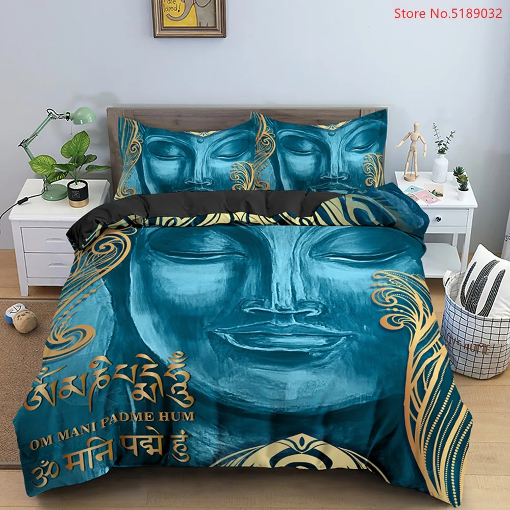 Buddha Bedding Set Mandala Quilt Cover Peace Design Luxury Bed Sets Bohemian Bedclothes 2/3pcs king Queen Size With Pillowcase
Buddha Bedding Set Mandala Quilt Cover Peace Design Luxury Bed Sets Bohemian Bedclothes 2/3pcs king Queen Size With Pillowcase