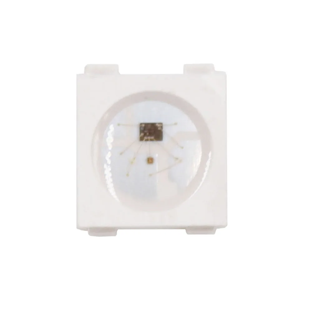 WS2812B RGB светодиодный чип 5050SMD черный/белый PCB WS2812 индивидуально адресуемый