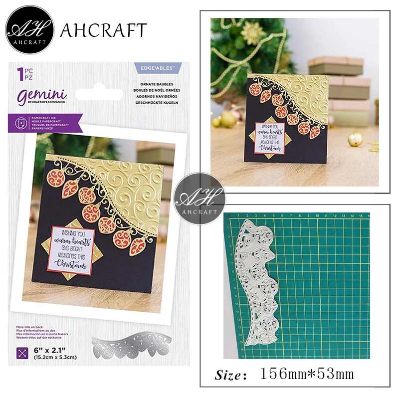 AHCRAFT Christmas Lights Metal Cutting Dies for DIY Scrapbooking Photo Album Decorative Embossing Stencil Paper Cards Mould
AHCRAFT Christmas Lights Metal Cutting Dies for DIY Scrapbooking Photo Album Decorative Embossing Stencil Paper Cards Mould