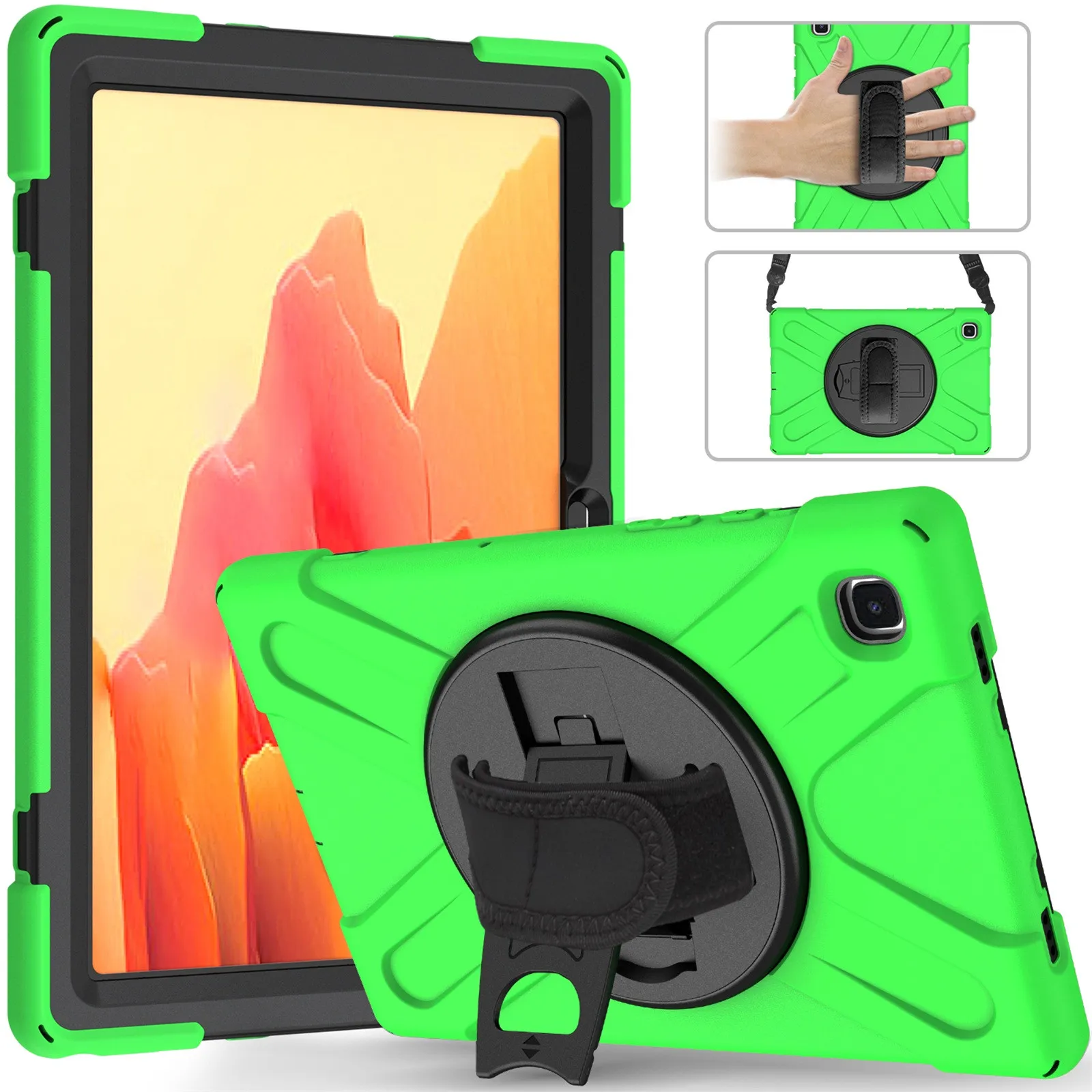 Tablet case Collision avoidance Tablet case Heavy Duty Shockproof Drop Protection Case with 360 Stand for Galaxy Tab A7 10.4
Tablet case Collision avoidance Tablet case Heavy Duty Shockproof Drop Protection Case with 360 Stand for Galaxy Tab A7 10.4