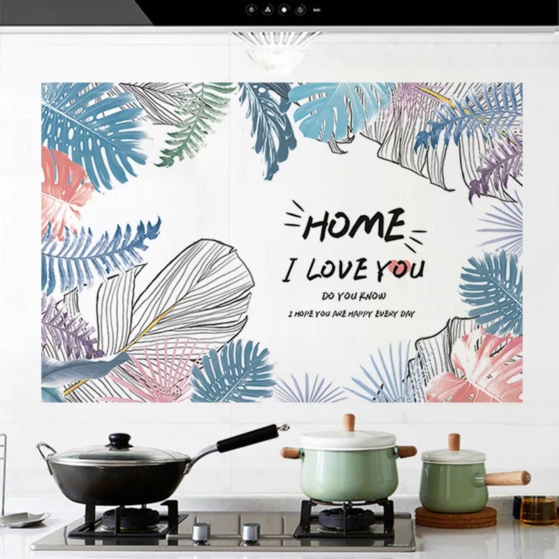 Multi-colored leaves kitchen Wall Stickers Oilproof Antifouling home decoration Mural Decals Wallpaper kitchen Tile sticker
Multi-colored leaves kitchen Wall Stickers Oilproof Antifouling home decoration Mural Decals Wallpaper kitchen Tile sticker