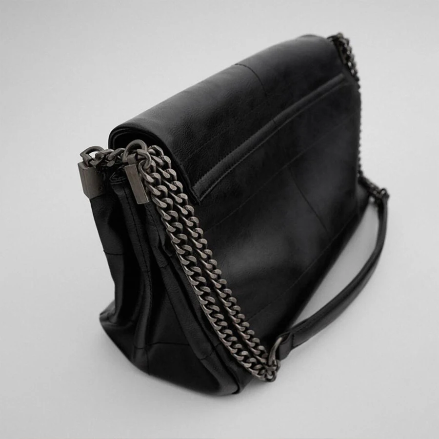 Designer Chain Women's Shoulder Bag Casual Black Tote Large Capacity Crossbody Bags for Women 2021 Brand Big Purse Women Bag New
Designer Chain Women's Shoulder Bag Casual Black Tote Large Capacity Crossbody Bags for Women 2021 Brand Big Purse Women Bag New