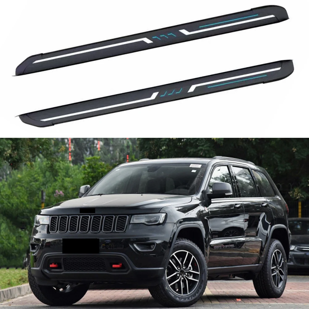 Fits for -Jeep- grand cherokee 2011~2020 2Pcs left right running board side steps nerf bar car pedal side stairs side bar
Fits for -Jeep- grand cherokee 2011~2020 2Pcs left right running board side steps nerf bar car pedal side stairs side bar