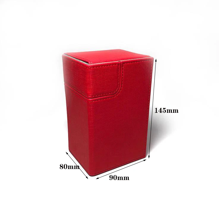 Mid-Large Size Card Case Deck Box Red Storage Box For Board Game Cards MTG/TCG/PKM/PTCG/YGO Yugioh Can Hold 80+ Cards
Mid-Large Size Card Case Deck Box Red Storage Box For Board Game Cards MTG/TCG/PKM/PTCG/YGO Yugioh Can Hold 80+ Cards