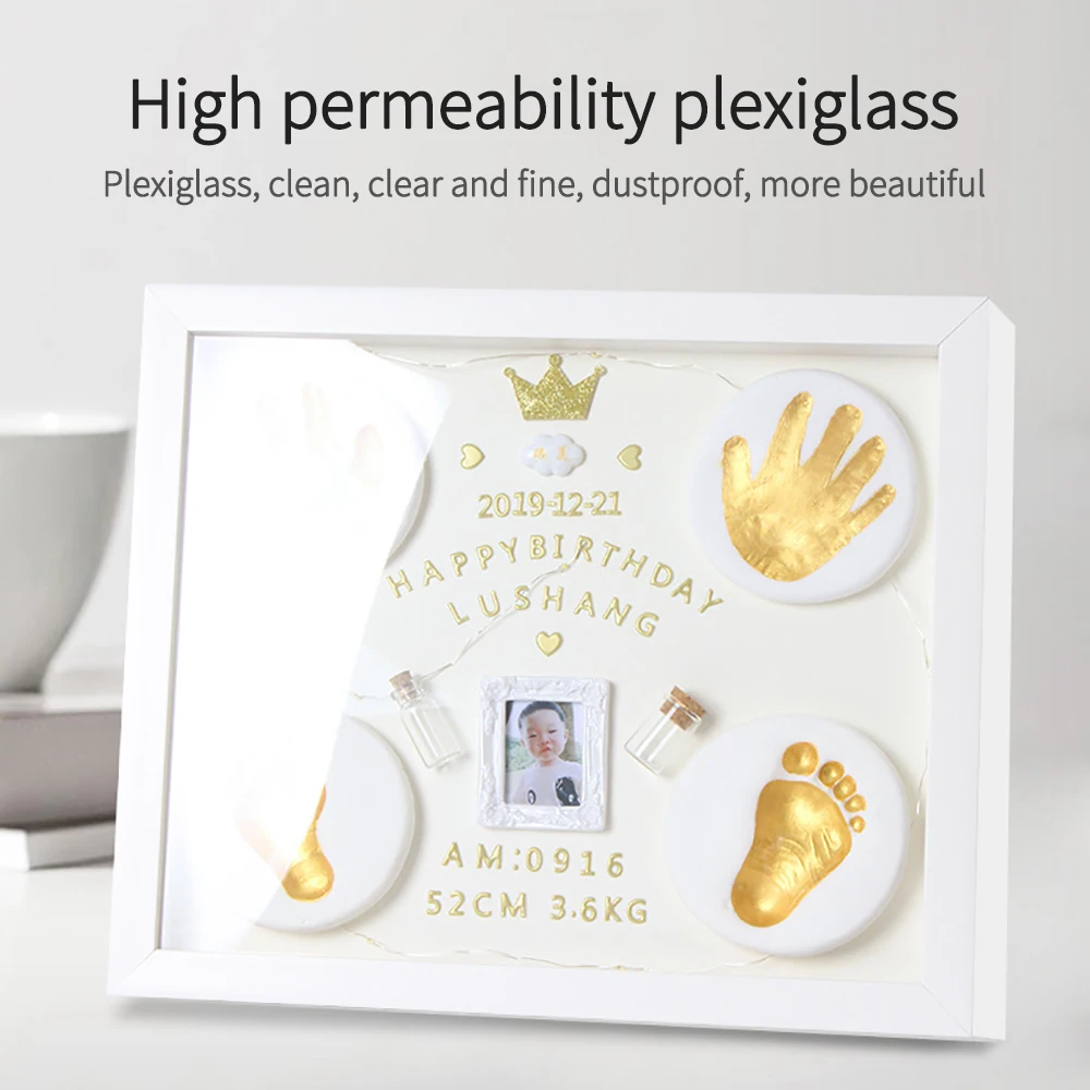 Baby Handprint Footprint Imprint Kit Baby Care Non-Toxic Safe Souvenirs Casting Newborn Footprint Ink Pad Infant Clay Toy Gifts 
Baby Handprint Footprint Imprint Kit Baby Care Non-Toxic Safe Souvenirs Casting Newborn Footprint Ink Pad Infant Clay Toy Gifts