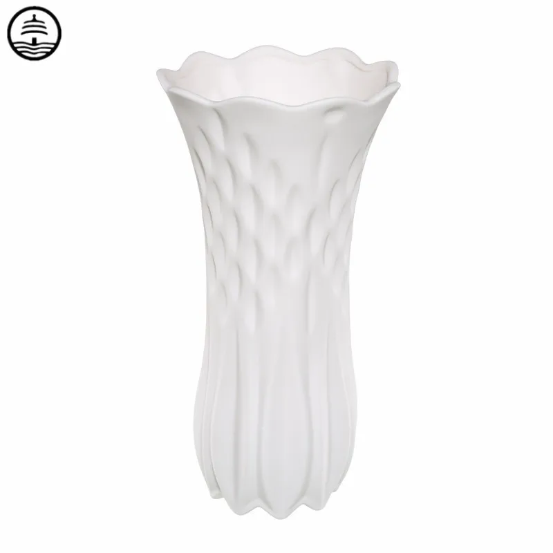 BAO GUANG TA Nordic Minimalist White Ceramic Art Vase Dried Flower Arranging Pottery Craft Hydroponics Home Decoration R7078
BAO GUANG TA Nordic Minimalist White Ceramic Art Vase Dried Flower Arranging Pottery Craft Hydroponics Home Decoration R7078